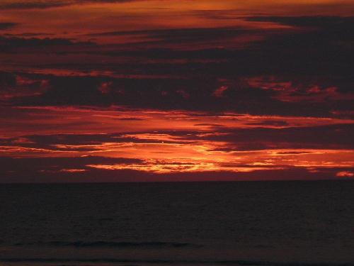 Sunset am Eighty Mile Beach
